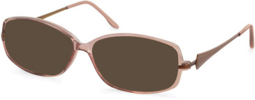 SFE-11058 sunglasses in Brown/Crystal