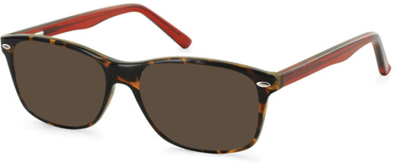 SFE-11080 sunglasses in Tortoiseshell Red