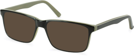 SFE-11069 sunglasses in Black/Grey