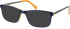 SFE-11124 sunglasses in Navy/Ornge
