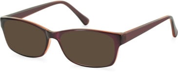 SFE-11084 sunglasses in Purple Peach