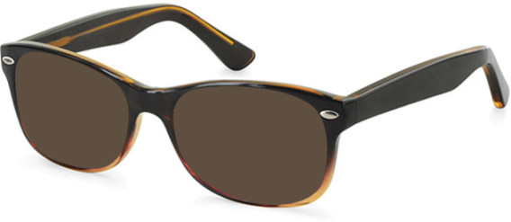 SFE-11079 sunglasses in Brown Gradient