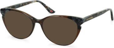 Lulu Guinness LGO-L950 sunglasses in Chocolate Brown