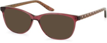 Lulu Guinness LGO-L948 sunglasses in Dark Pink