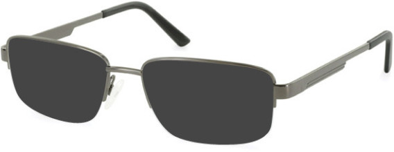 Hero For Men HRO-4266-54 sunglasses in Gunmetal
