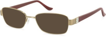 Zoffani ZFO-3100 sunglasses in Peach
