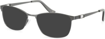 Zoffani ZFO-3081 sunglasses in Dark Silver