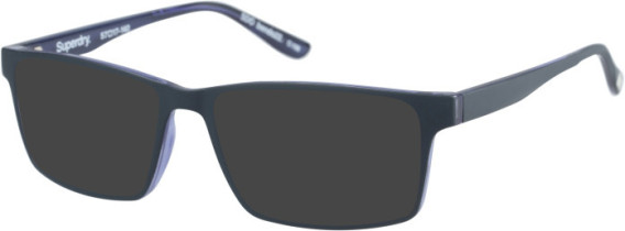 Superdry SDO-BENDO22 sunglasses in Navy