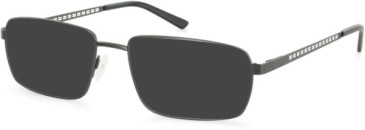 Hero For Men HRO-4286-56 sunglasses in Anthracite