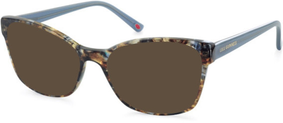 Lulu Guinness LGO-L933 sunglasses in Brown/Blue