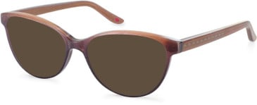 Lulu Guinness LGO-L923 sunglasses in Plum
