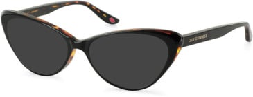 Lulu Guinness LGO-L921 sunglasses in Black/Tortoiseshell