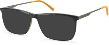 Hero For Men HRO-4316 sunglasses in Black/Orange