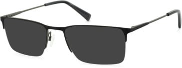 Hero For Men HRO-4312 sunglasses in Black/Gunmetal