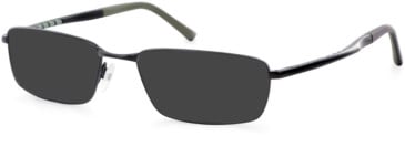 Hero For Men HRO-4185 sunglasses in Black