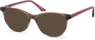 Episode EPO-272 sunglasses in Mink/Raspberry