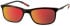 Ocean Blue OBS-9332 sunglasses in Black/Red
