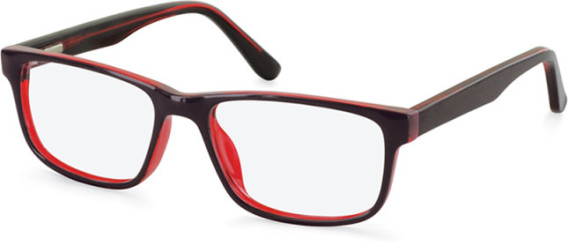 SFE-11074 glasses in Black/Red