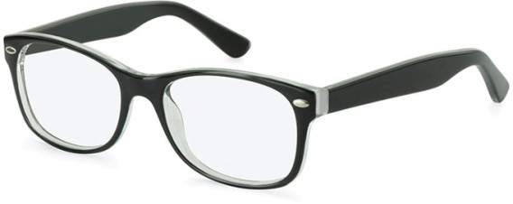 SFE-11079 glasses in Black/Crystal