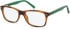 SFE-11080 glasses in Tortoiseshell Green