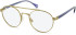 SFE-11107 glasses in Gold/Purple