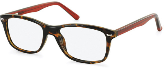SFE-11080 glasses in Tortoiseshell Red
