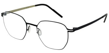 Reykjavik Eyes Alvar glasses in Black/Gold