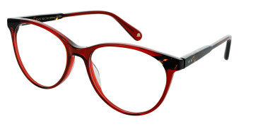 Walter & Herbert Anning glasses in Crimson Flame
