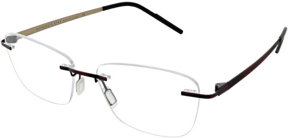 Reykjavik Eyes Arna glasses in Brush Red