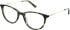 Cameo Phoebe glasses in Grey Multi