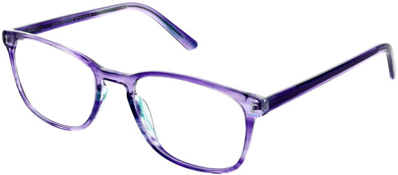 Cameo Kayleigh glasses in Purple/Teal