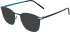 Reykjavik Eyes Elias sunglasses in Gun/Light Teal