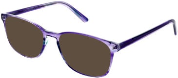 Cameo Kayleigh sunglasses in Purple/Teal