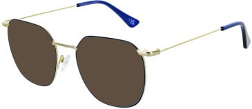Zenith Zenith 103 sunglasses in Gold/Dark Blue