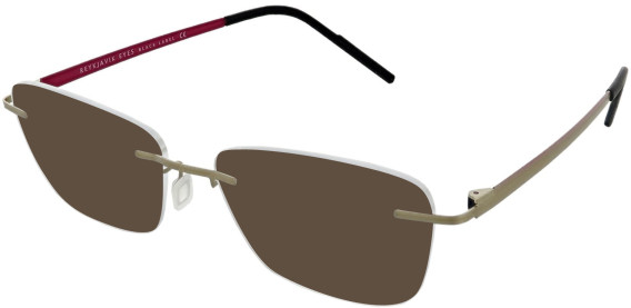 Reykjavik Eyes Arna sunglasses in Gold