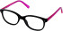 Lazer Kids Lazer Junior 2178 kids glasses in Black/Pink