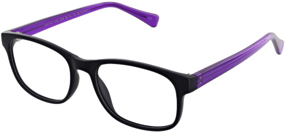 Matrix Kids Matrix Kid 008 kids glasses in Black/Purple