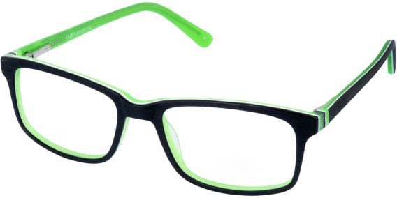 Lazer Kids Lazer Junior 2154 kids glasses in Black/Green
