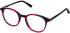 Lazer Kids Lazer Junior 2168 kids glasses in Red Demi Tort