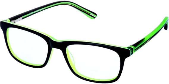 Lazer Kids Lazer Junior 2174 kids glasses in Black/Green