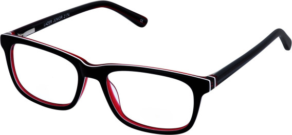 Lazer Kids Lazer Junior 2174 kids glasses in Black/Red