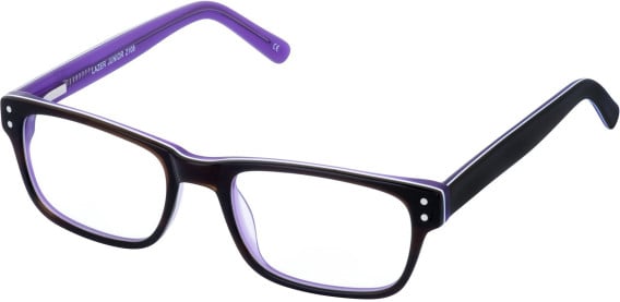 Lazer Kids Lazer Junior 2108-46 kids glasses in Brown/Purple