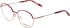 Morgan 3240 glasses in Red