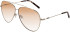 Morgan 7363 sunglasses in Silver/Brown Gradient
