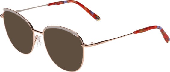 Morgan 3233 sunglasses in Rose Gold/Red