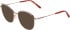 Morgan 3233 sunglasses in Rose Gold/Red