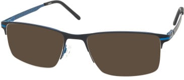 RIP CURL HOM065 sunglasses in Black/Blue