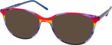 After AF148 sunglasses in Red