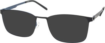 RIP CURL HOM066 sunglasses in Black/Blue