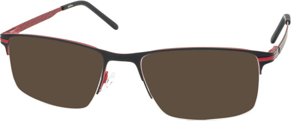 RIP CURL HOM065 sunglasses in Black/Red